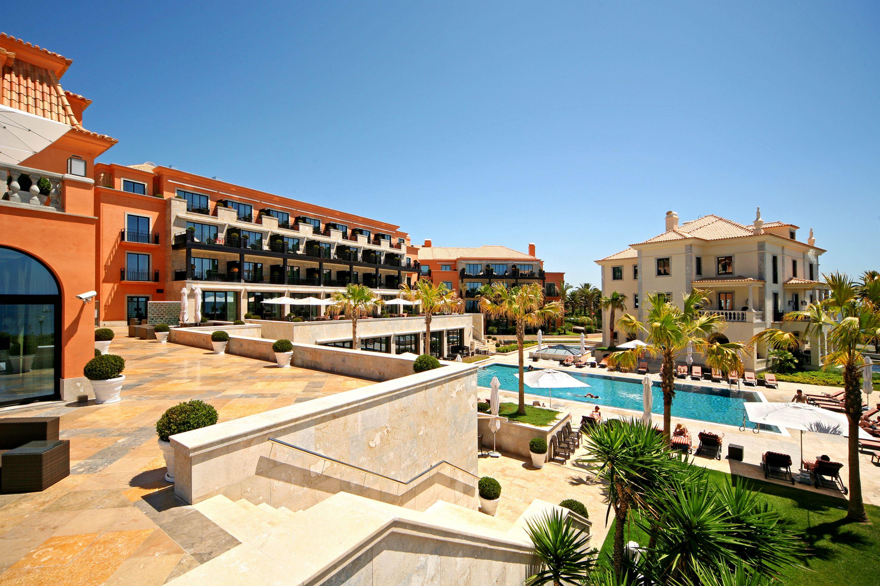 Grande Real Villa Italia Hotel & Spa Cascais Ngoại thất bức ảnh The resort's main pool